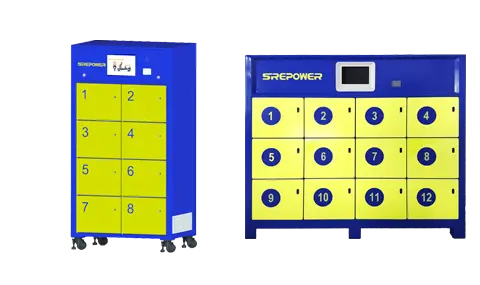 What is the principle of automatic fire extinguishing in the battery swapping cabinet?